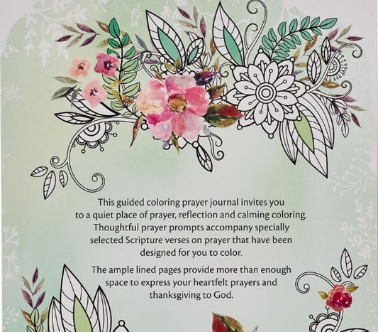 My Coloring Prayer Journal