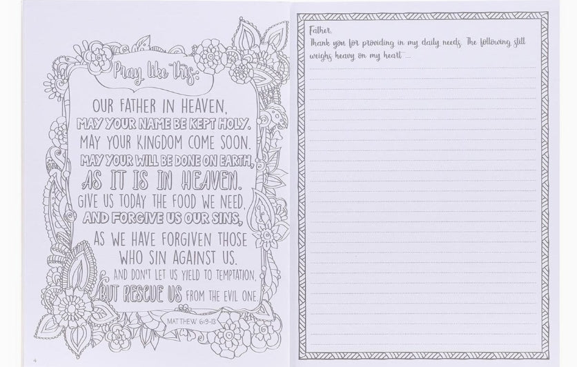 My Coloring Prayer Journal