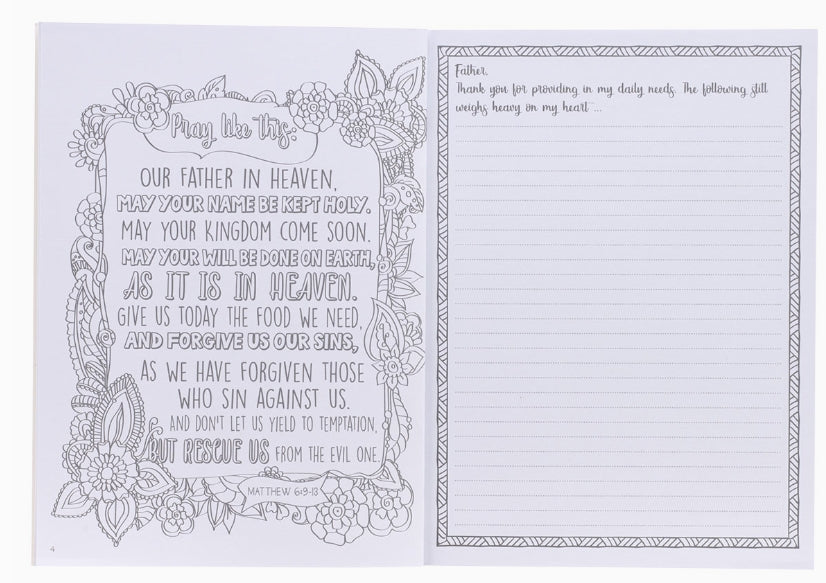 My Coloring Prayer Journal