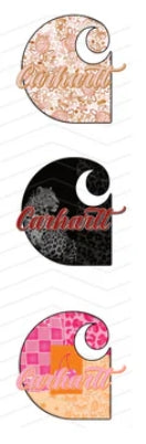 Carhartt Truck or Car Decals (female and male)