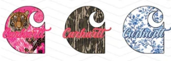 Carhartt Truck or Car Decals (female and male)