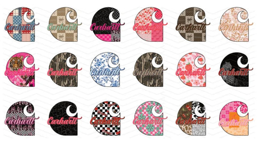 Carhartt Truck or Car Decals (female and male)